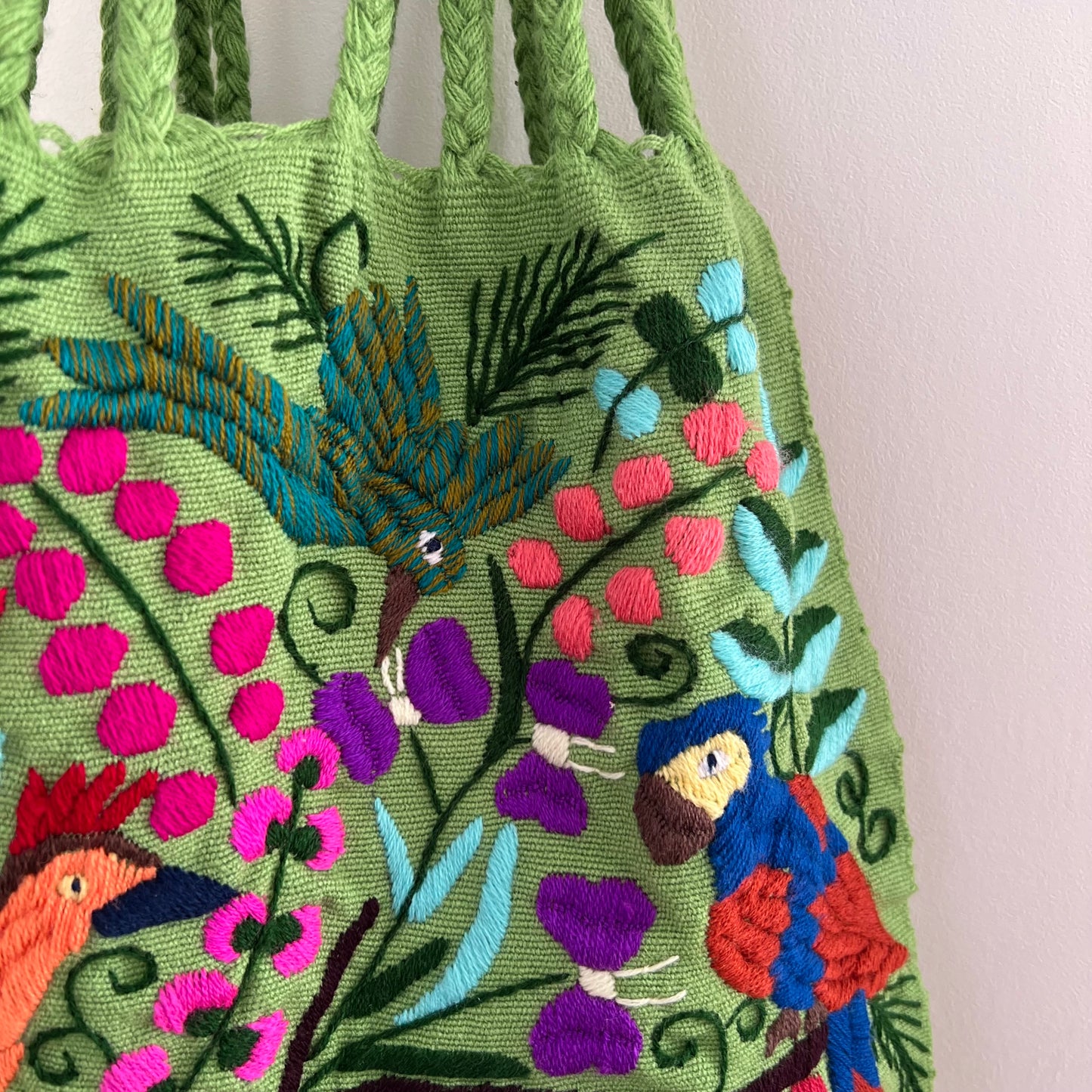 ガーデン・シャングリラ 004 グリーン ハンモックバッグ