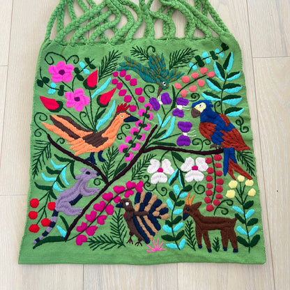 ガーデン・シャングリラ 004 グリーン ハンモックバッグ