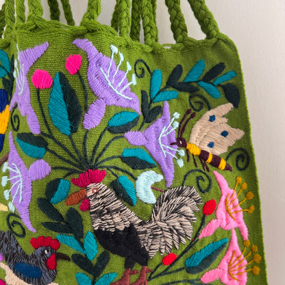 ガーデン・エンゼルトランペット 007 グリーン ハンモックバッグ