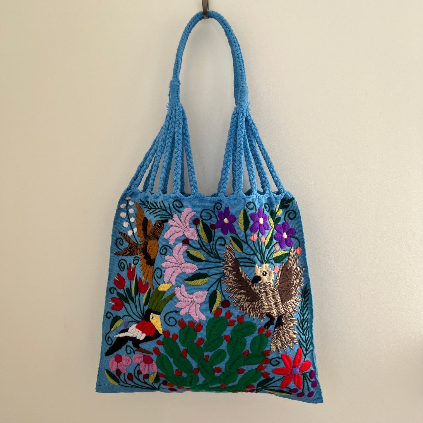 ガーデン・ソラニワ 008 ブルー ハンモックバッグ