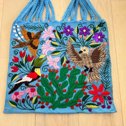 ガーデン・ソラニワ 008 ブルー ハンモックバッグ