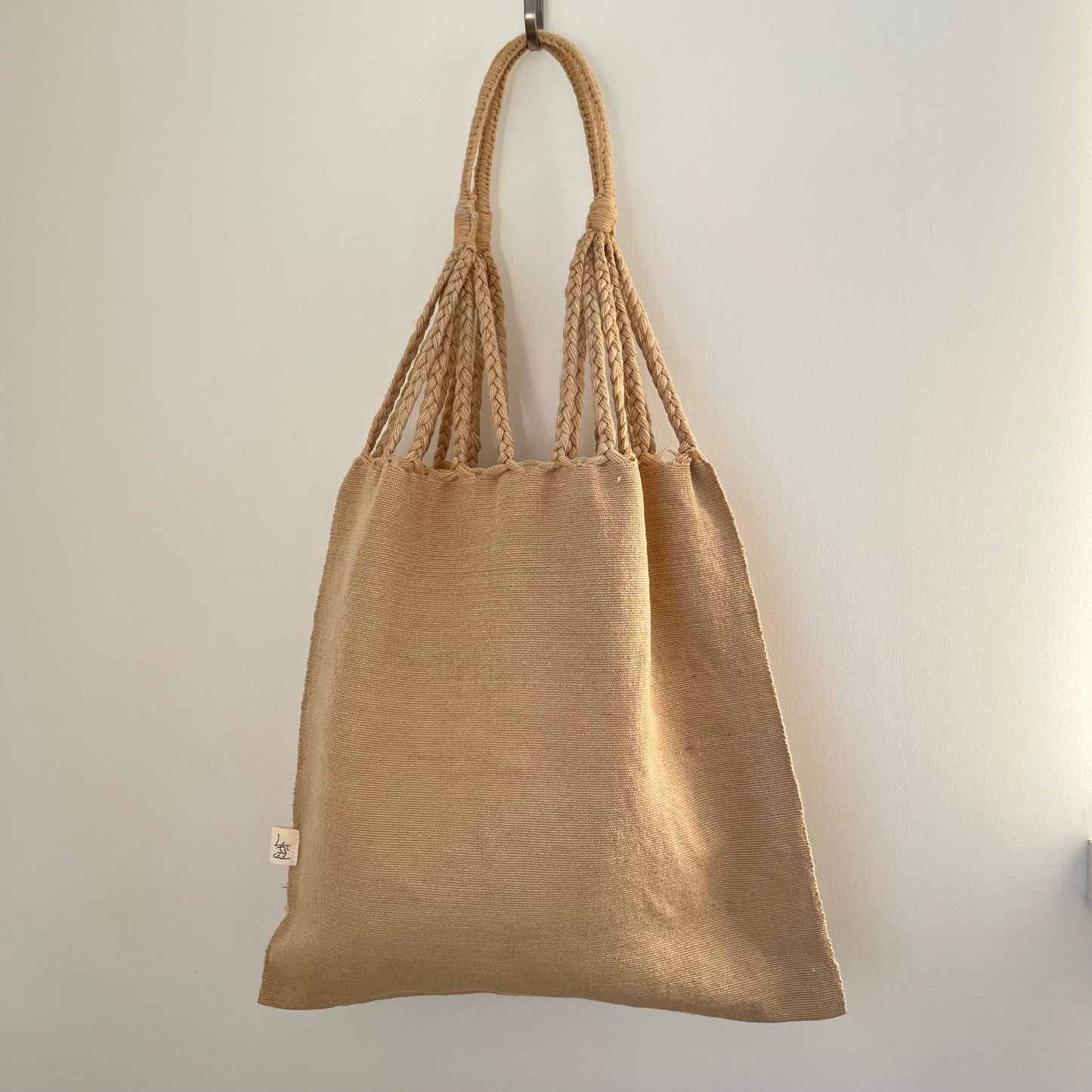 ポンポン・バッグ 010 ベージュ ハンモックバッグ